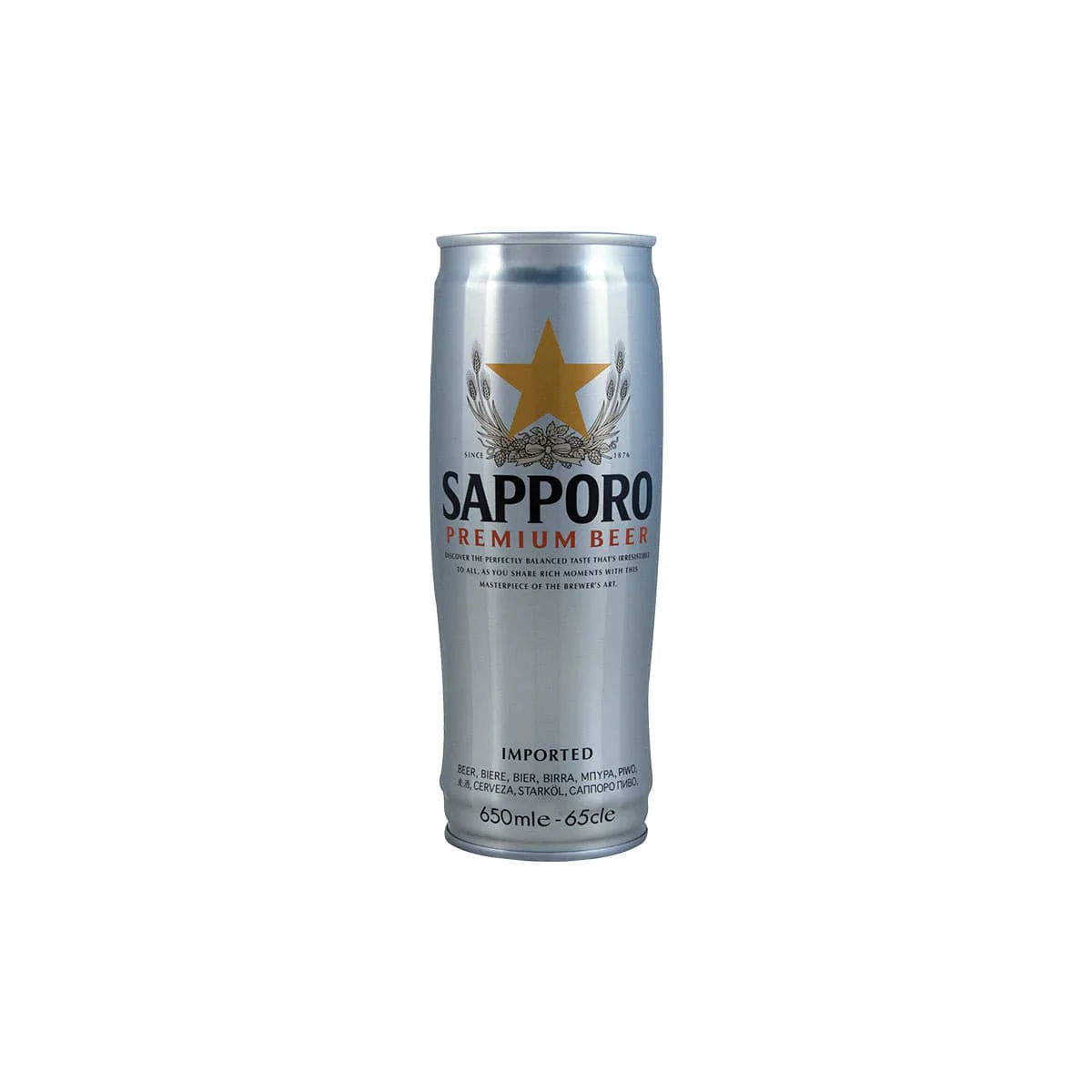Sapporo Birra Premium in Lattina - 650ml
