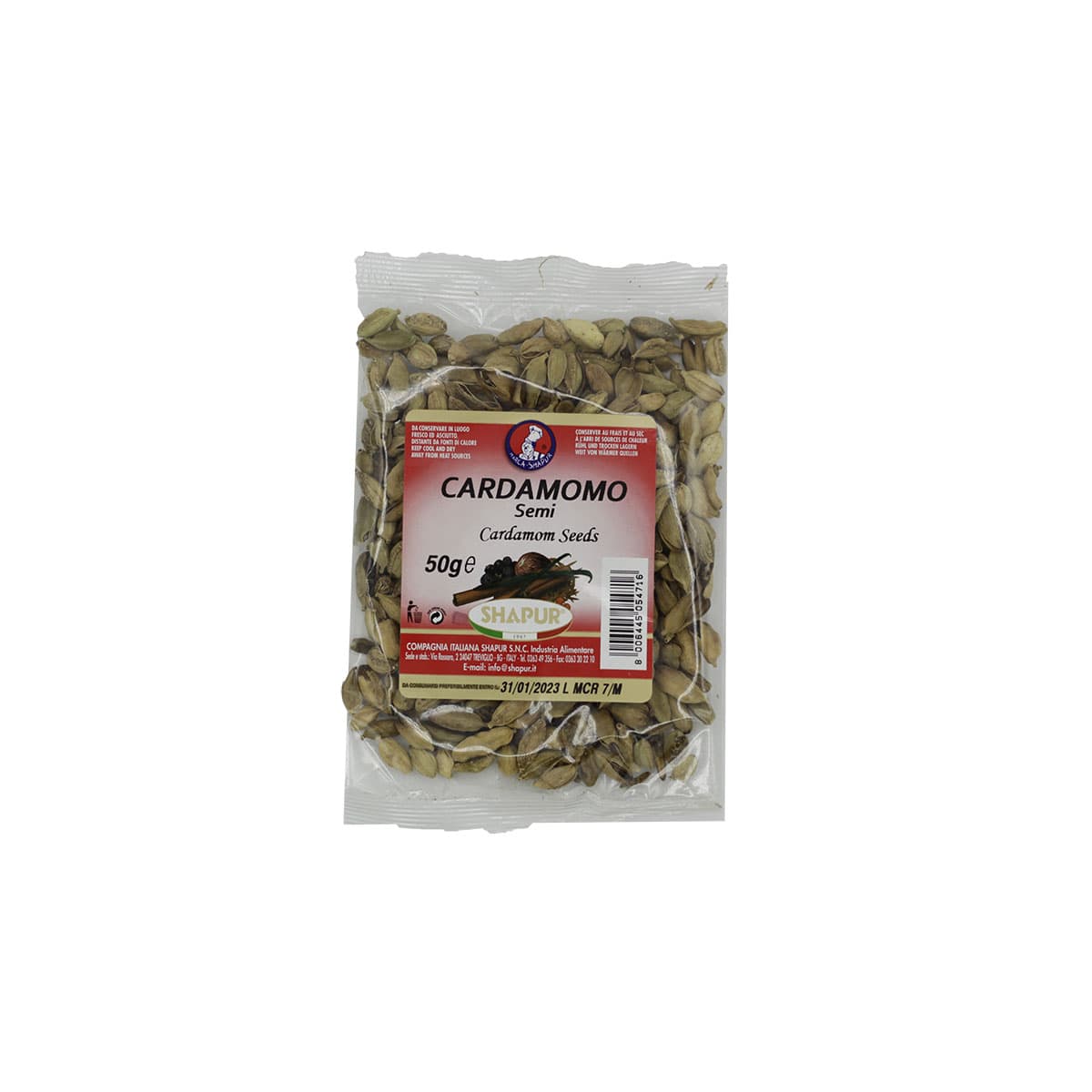 Samrat Cardamomo in Semi - 50g