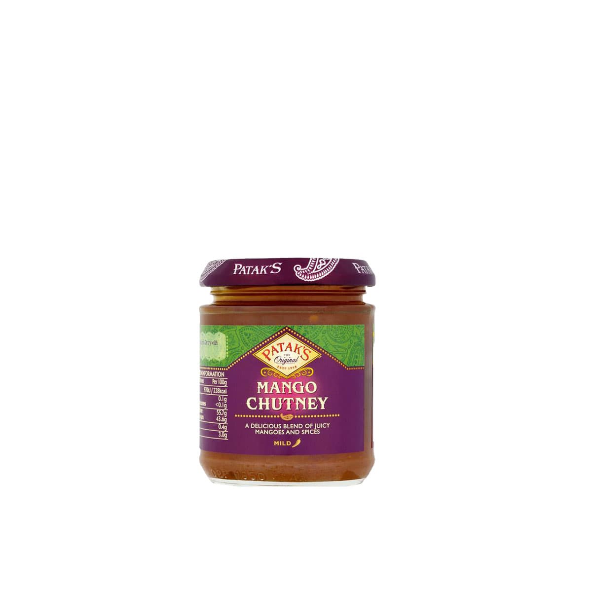 Patak's Chutney di Mango Dolce - 250g