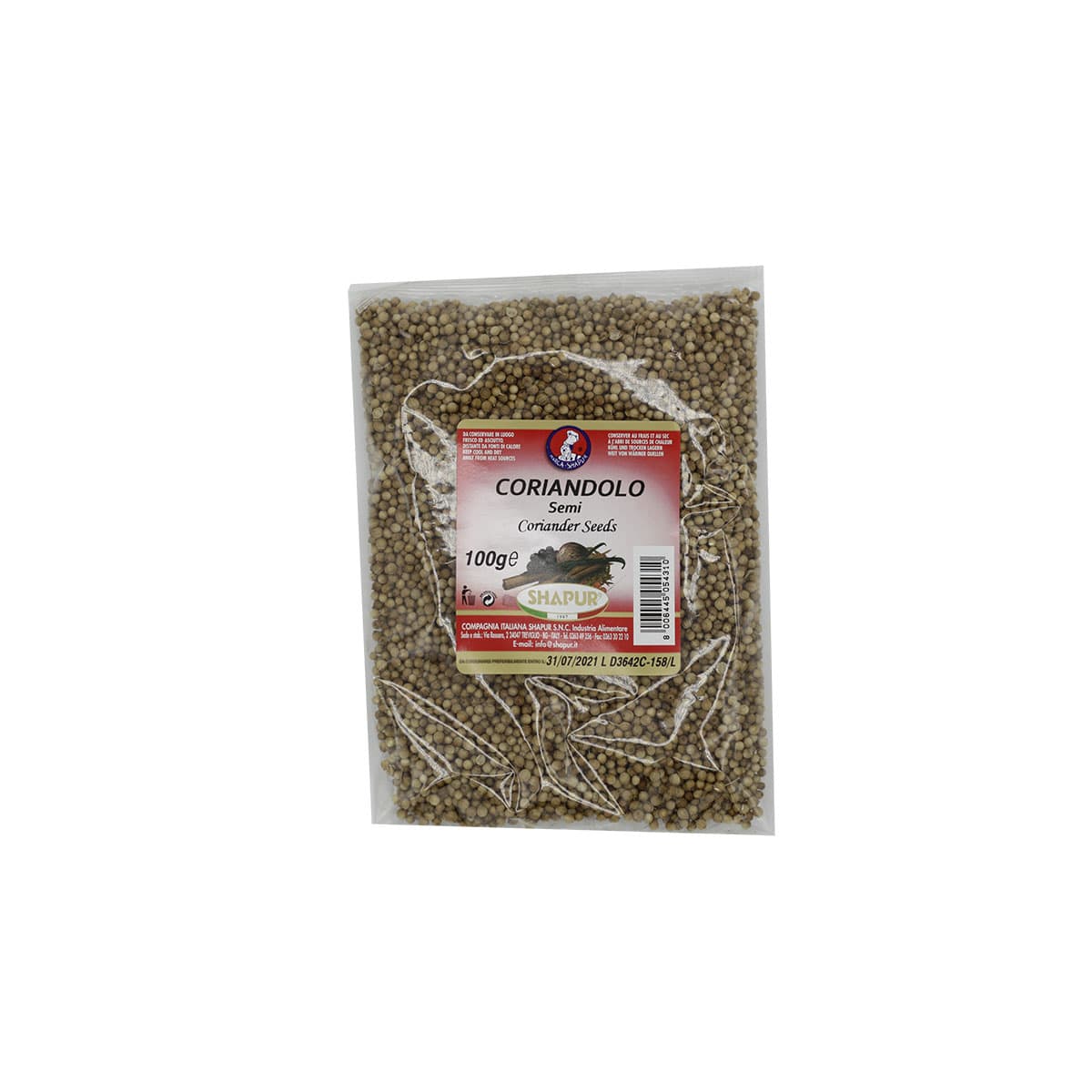 Samrat Coriandolo in Semi - 90g