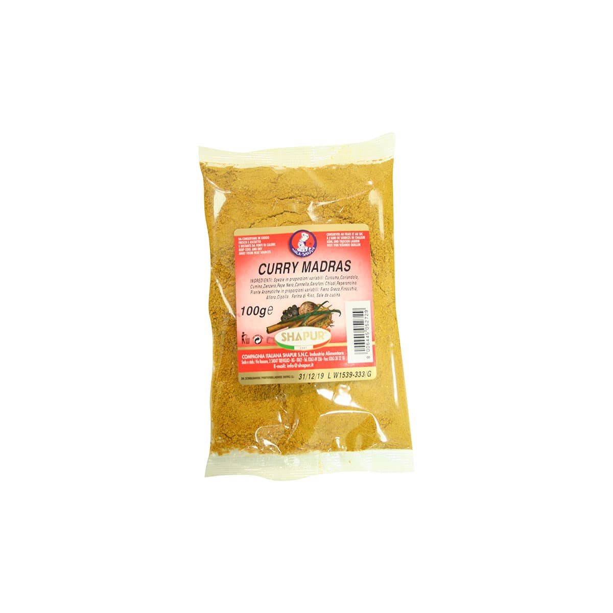 Samrat Curry madras - 100g