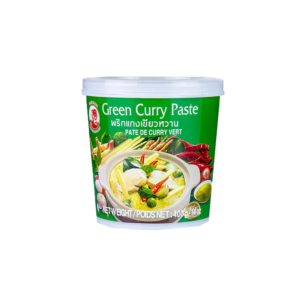 Curry Verde in Pasta Cock Brand - 400g