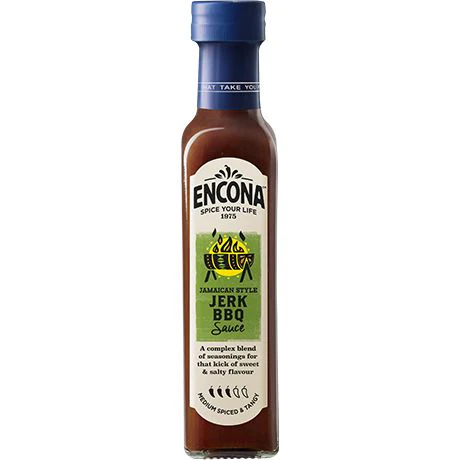 Encona Jamaican Style Jerk BBQ Sauce - 142 ml