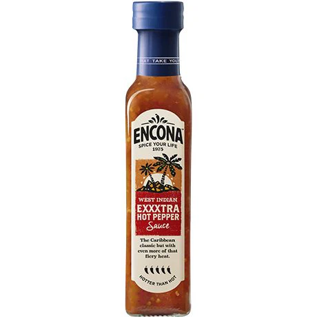 Encona West Indian Exxxtra Hot Pepper Sauce - 142 ml