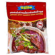 Gosto Instant Spicy Noodle Soup Powder – 208 g