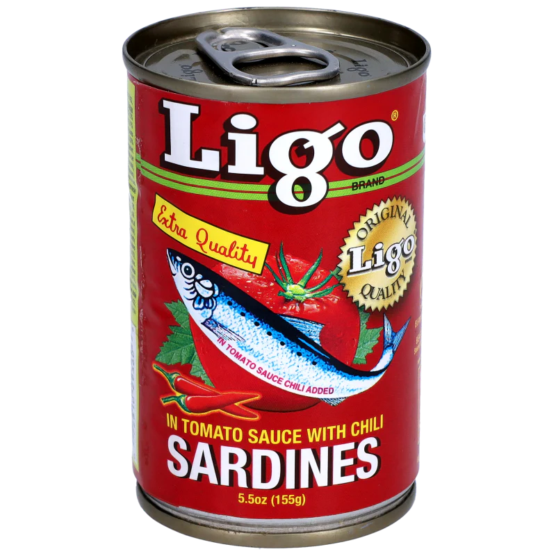 Ligo Sardine in Salsa di Pomodoro Piccante - 155g