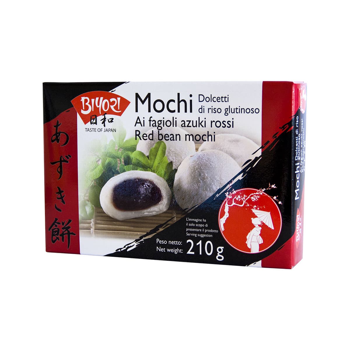 Biyori Mochi ai Fagioli Rossi - 210g
