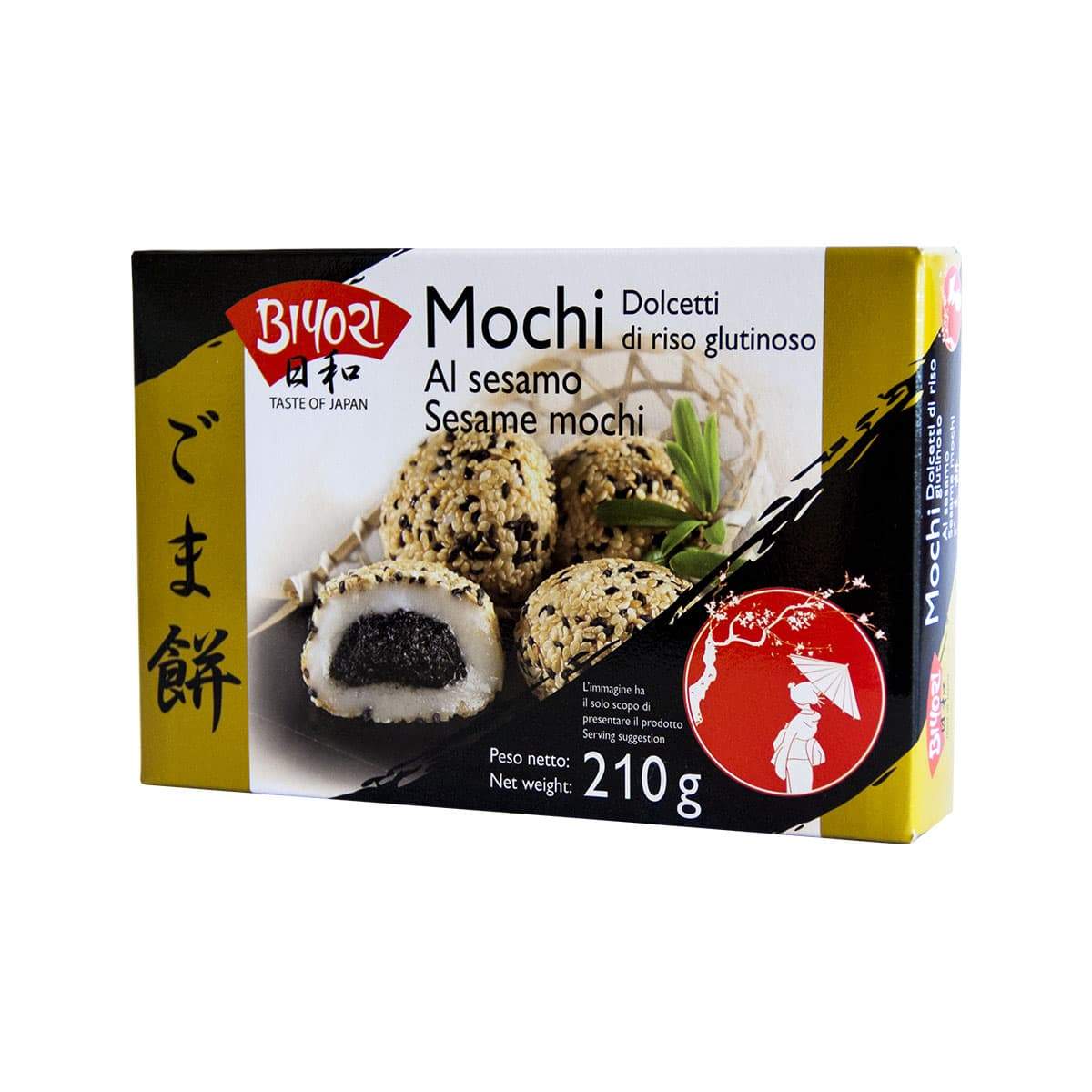 Biyori Mochi al Sesamo - 210g