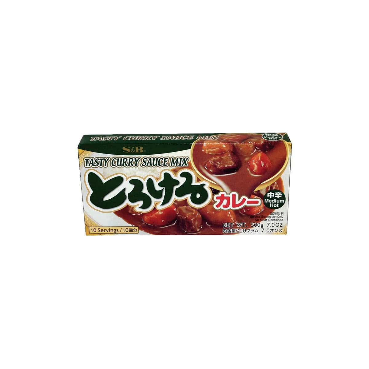 S&B Torokeru Tasty Curry Medio Hot - 200g