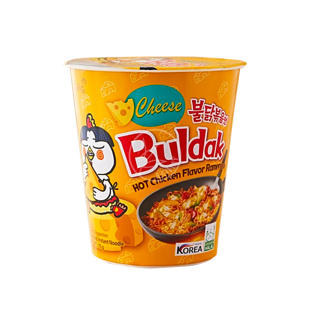 Samyang Buldak Cup Noodles Hot Chicken Cheese - 70G