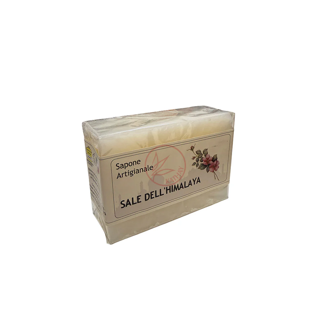 Saponetta artigianale dale rosa dell' himalaya 100g