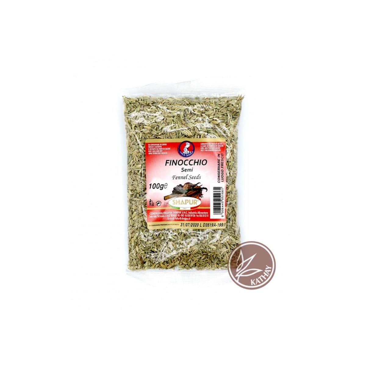 Samrat Semi di Finocchio - 90g