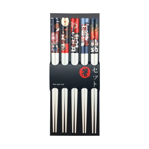 Set di Bacchette maneki neko