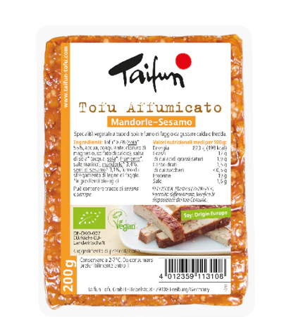 Taifun Tofu Affumicato Mandorle e sesamo - 200g