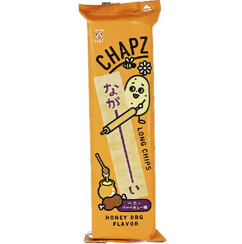 Tokimeki Chapz Long Chips Gusto Miele e BBQ – 75g