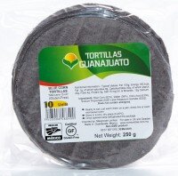 Tortillas di Mais Blu Guanajuato 10cm – 250 g